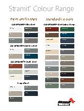 Colorbond Stone Colour Chart